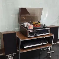 رادیو گرامافون ریل و گرام قدیمی