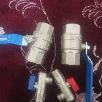 شیر فلکه 1 اینچ دسته گازی