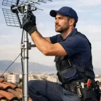 نصب و تنظیم آنتن ثابت و گردان