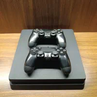 ps4 slim 1tb دو دسته اورجینال
