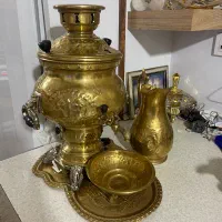 سرویس سماور برنجی