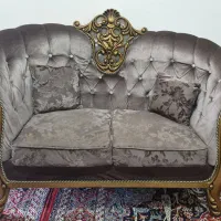مبل ۷ نفره  سالم به همراه میز جلومبلی و ۴ عسلی