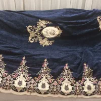یک عدد دستک پرده مخمل درحد نو