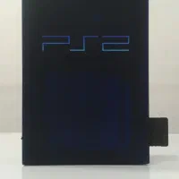 پلی استیشن Playstation 2+فلش خور+رنگ میدنایت بلو