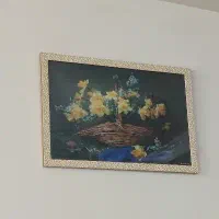 تابلو سبد گل