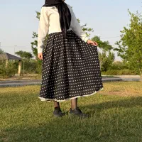 دامن نیم کلوش توپ توپی