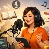 استخدام مدلینگ صوتی خانم حتی آماتور