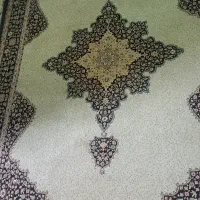 2 عدد فرش 6 متری زمینه کرم