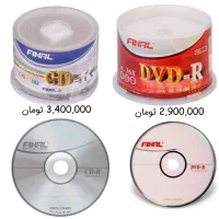 دی وی دی و سی دی خام بسته 50 عددی