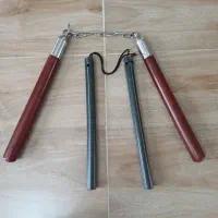نانچیکو چوبی به همراه تمرینی