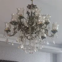 لوستر و دیوار کوب برنز