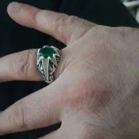 انگشتر زمرد رکاب ایران