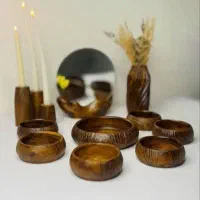 هفت سین طرح چوب