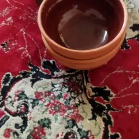 کاسه آب گوشت خوری و دیگ گلی دیزی