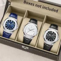 ساعت مردانه PATEK طرح خاص بند چرمی