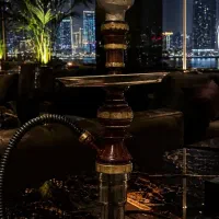 قلیان چوب گردو برنج کوب