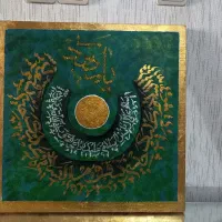 تابلو کالیگرافی ورق طلا
