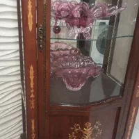 ویترین معرق تمام چوب