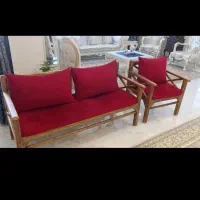 مبل نیم ست چوبی