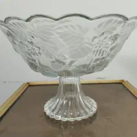 ظرف شیشه ای جا میوه ای