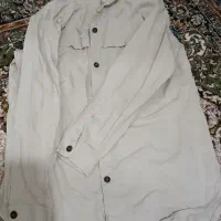 مانتو شلوار کتان کرم