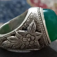انگشتر عقیق رکاب‌دست‌ساز دانشور