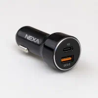 شارژر فندکی خودرو  فست شارژ  Type-C و USB  NEXA