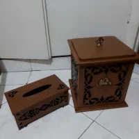 سطل و جای دستمال کاغذی