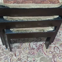 میز جلو مبلی همراه با عسلی