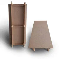 کفی تخت چوبی