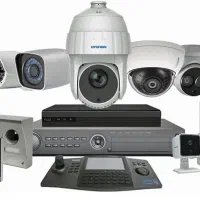 دوربین مداربسته و درب برقی