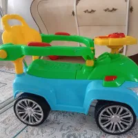 ماشین اسباب بازی و بازی چیدنی کودک