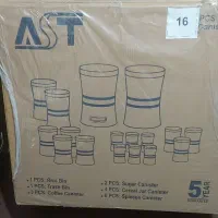 سرویس آشپزخانه AST مدل کمر باریک ۱۶ پارچه