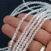 کریستال سفید پولک آینه ای