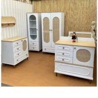 فروش ست تخت و کمد سیسمونی )+ بدون واسطه
