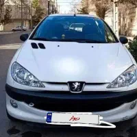 پژو 206تیپ 2مدل1397کارکرد 133هزار بدون رنگ کارمندی
