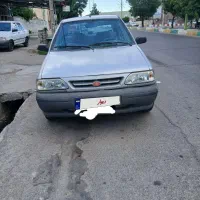 پراید۸۵ دوگانه ۱۳۲ نقره ای