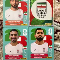 استیکر های جام جهانی  پانینی panini