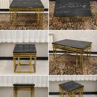 میز عسلی طرح ماربل