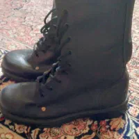 پوتین سربازی سایز 43 چرم خالص.