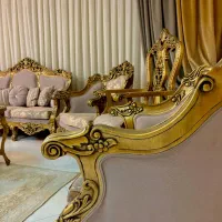مبلمان سلطنتی دست سازچوب گردو