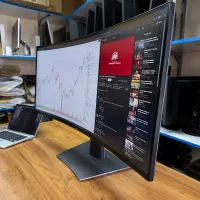 مانیتور 38 اینچ حرفه ای 4K وارداتی برند دل