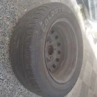 رینگ و لاستیک 14 و روکش صندلی و باربند پژو