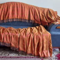 پرده و والان|پرده، رانر، رومیزی|قم, شهرک امام حسن|دیوار