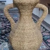 گلدان حصیری