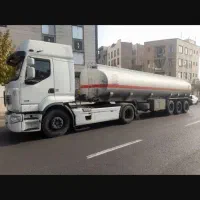 کشنده رنو پریمیوم ۴۴۰ با تانکر ماموت