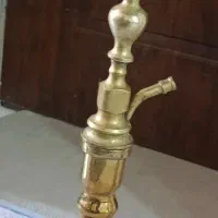 قلیان چوبی و برنجی