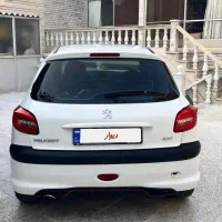 پژو ۲۰۶ کارکرد ۳۷ هزارتا تمیز