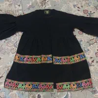 مانتو طرح سنتی بانوی ایرانی