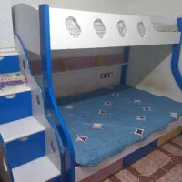 تخته خواب دوطبقه  mdf